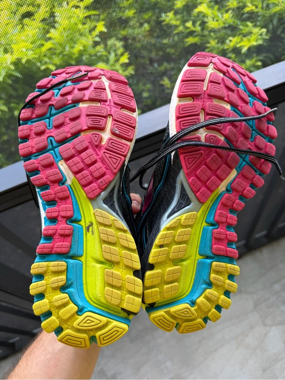 Brooks Black Teal Pink Women's Running Sneakers